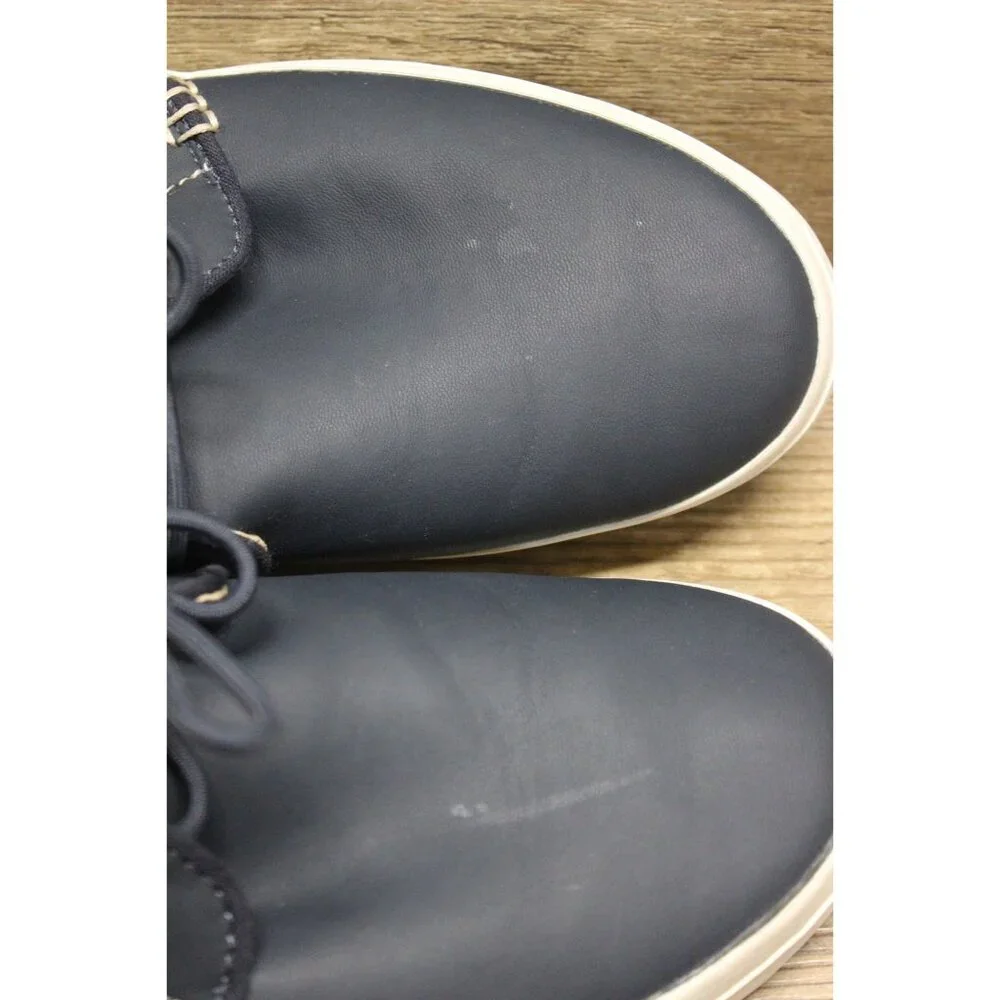 Goodfellow Co men's Louie navy blue chukka boots ankle‎ sneakers